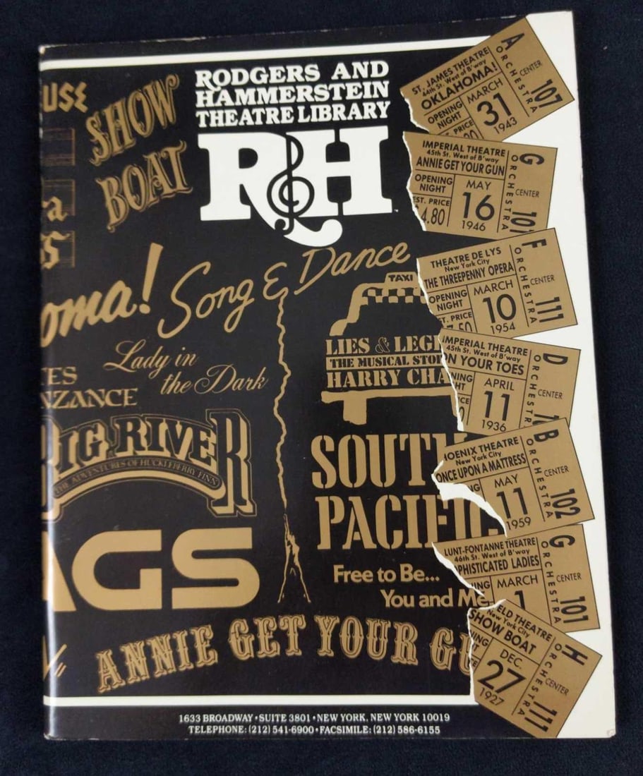 Rare Rodgers And Hammerstein Theatre Library Book (1 of 5)