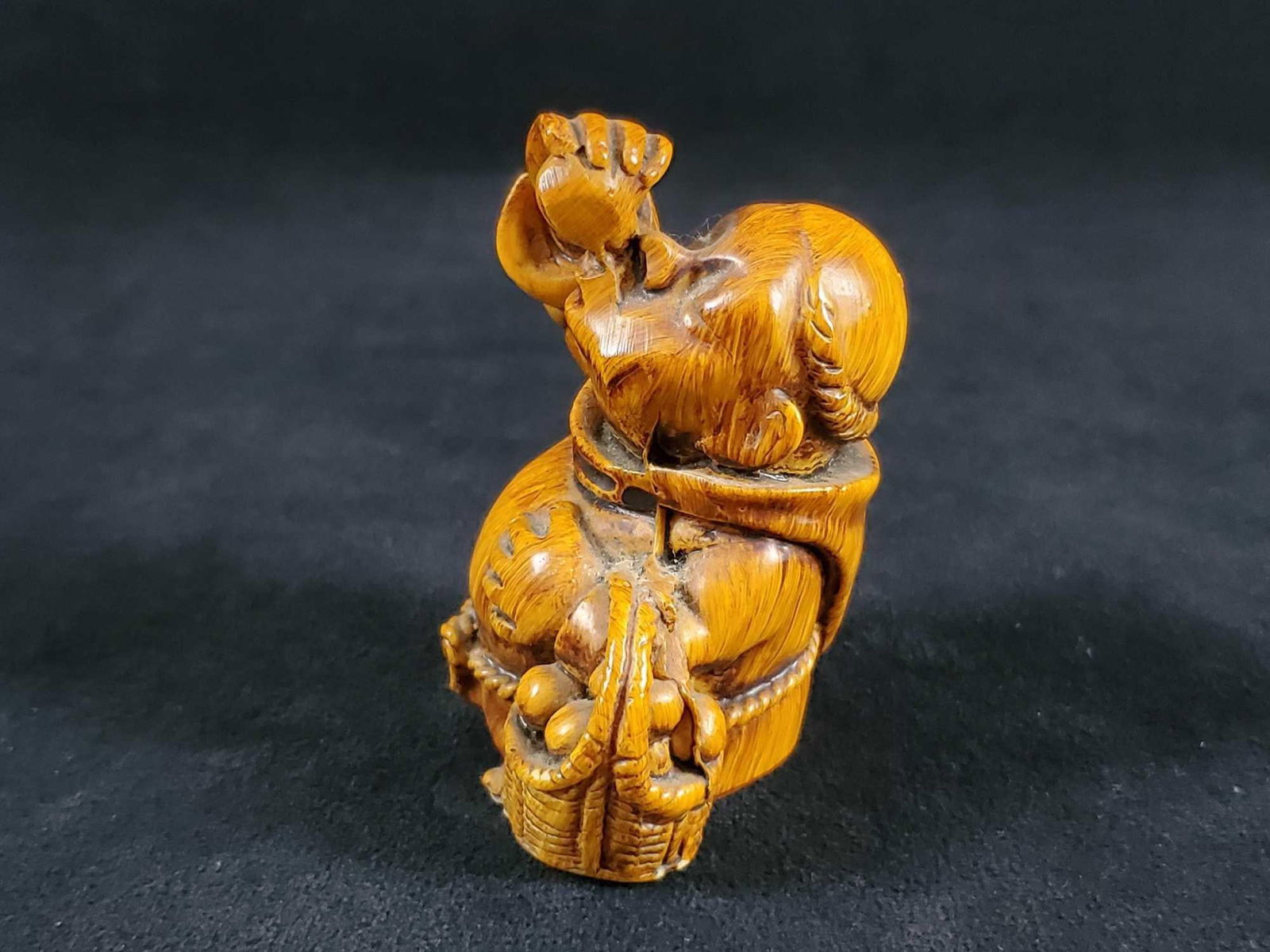 Handmade Ceramic Drinking Old Monk - 3