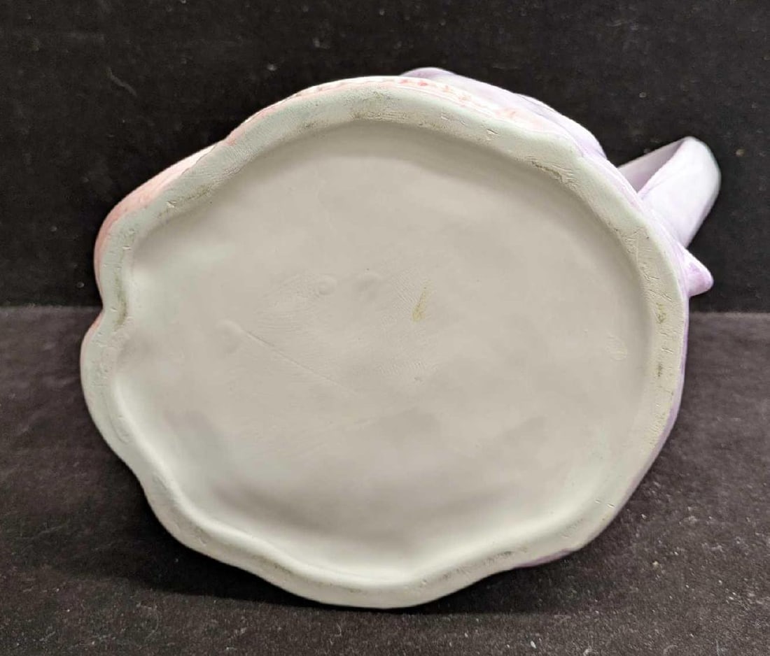 Vintage Ceramic Victorian Dressed Kitty Teapot - 9