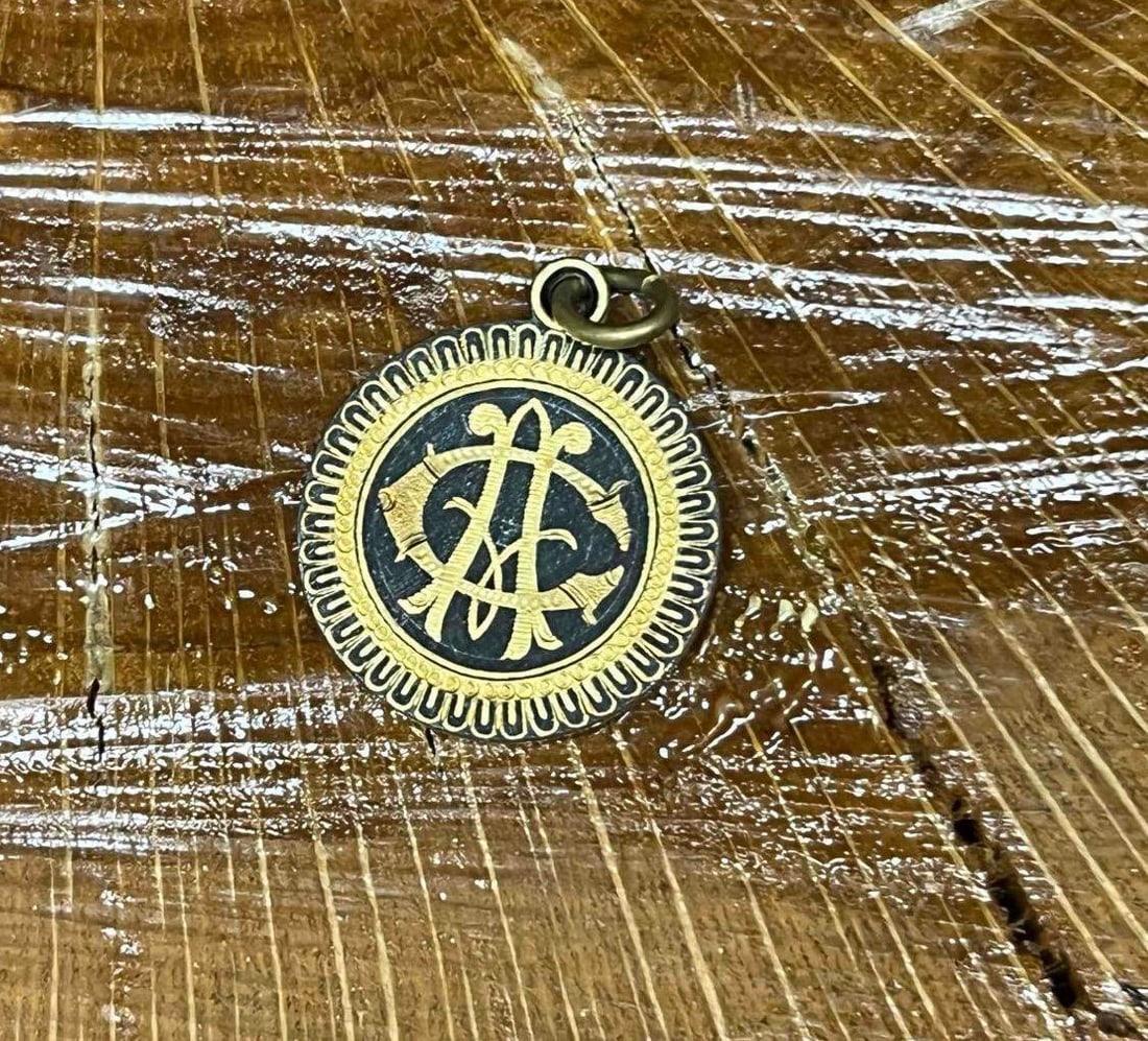 Monogram Necklace Pendant - 4