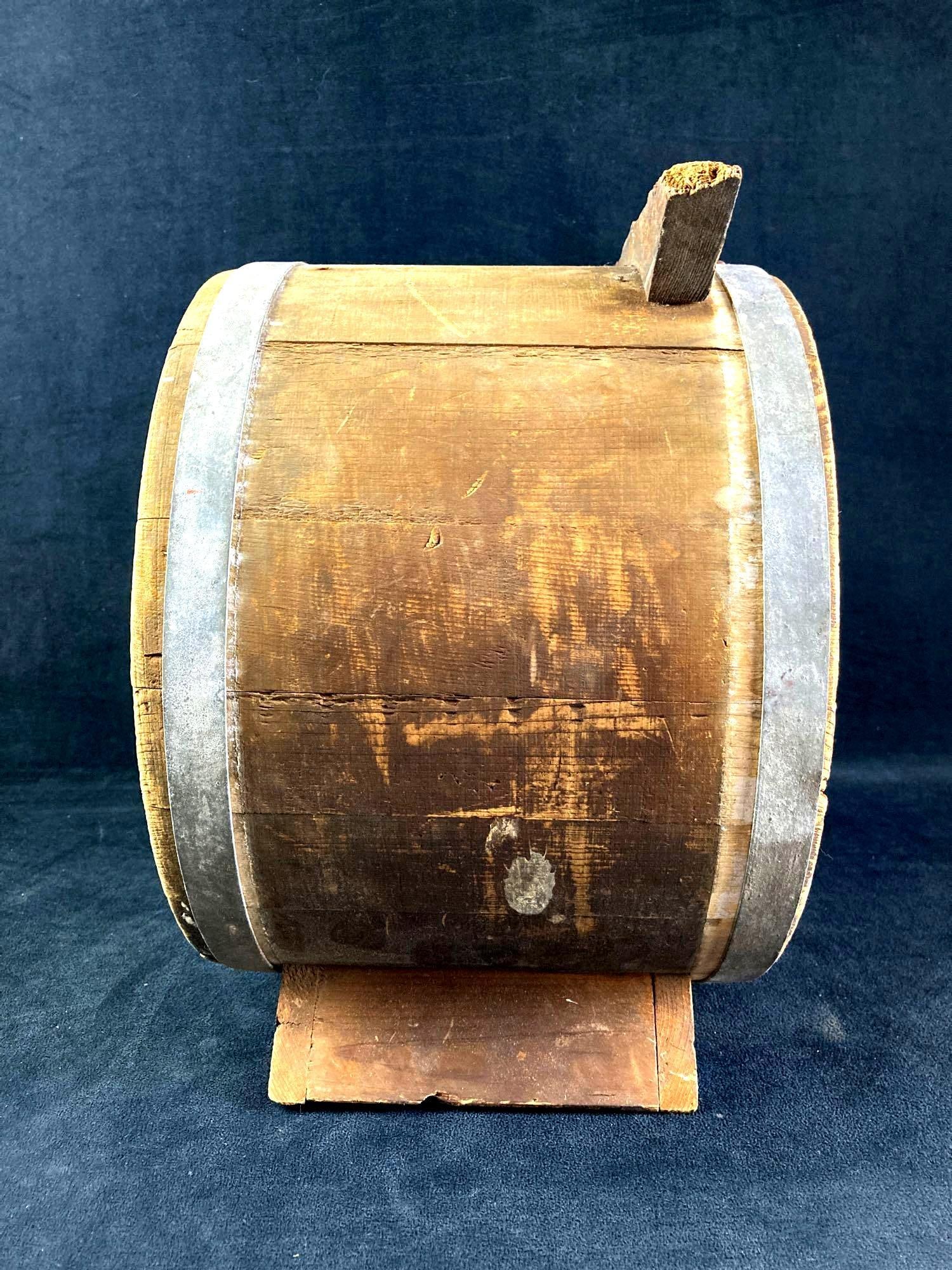 Small Rustic Barrel - 2