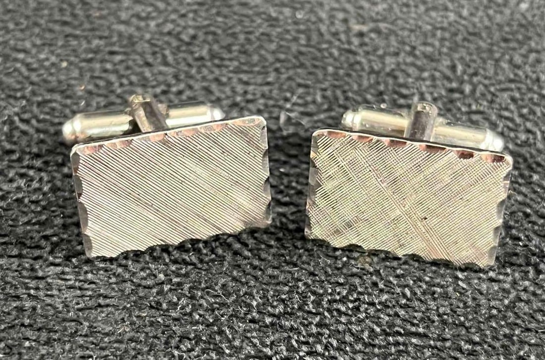 Two Silver Plated Cufflink Sets - 2