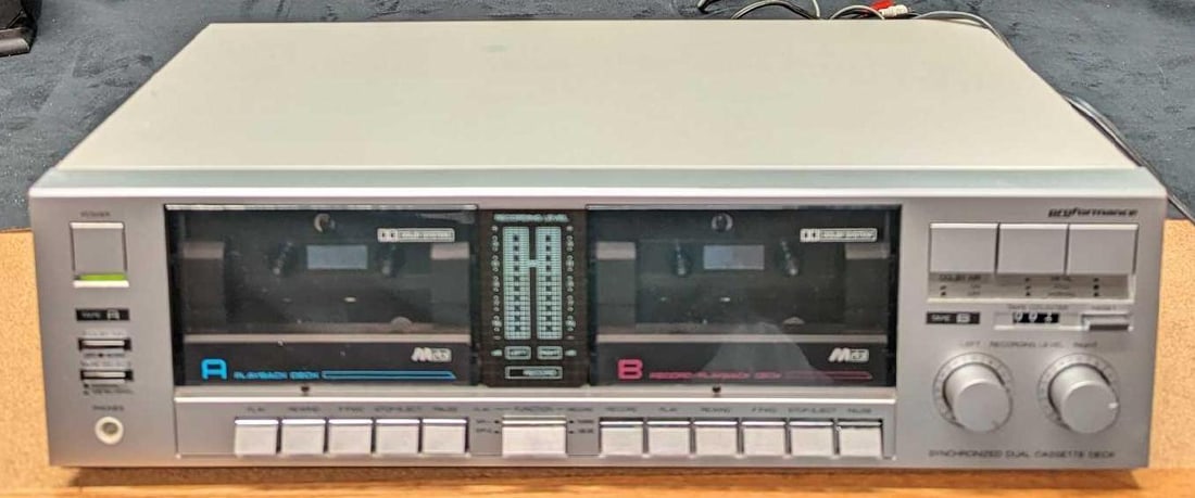 Sears Roebuck Performance Synchronized Dual Cassette Deck - 2