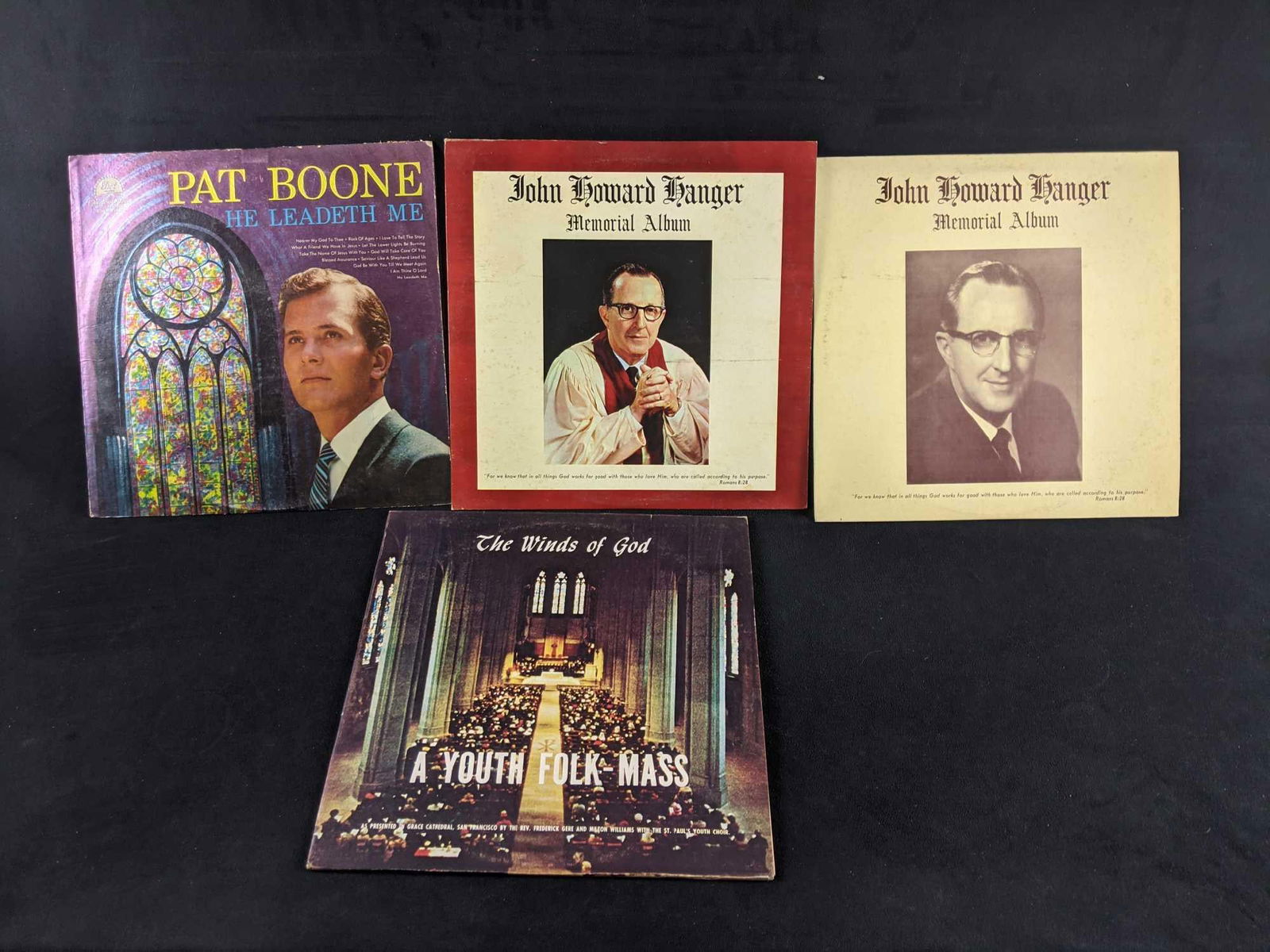 Vintage Vinyl's Christian Music: Vintage Vinyl's Christian Music This is a lot of four vintage vinyl's that were composed by Christian songwriters. The vinyl covers have some age wear but the records themselves are in good sh