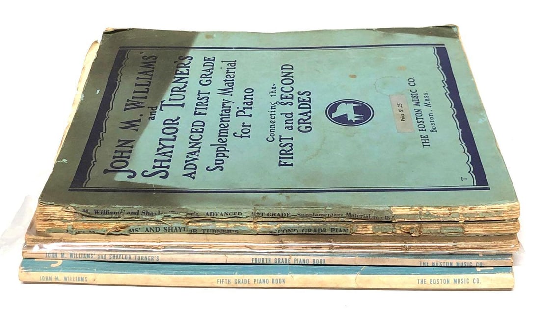 Lot of 5 Assorted John M. Williams' and Shaylor Turner's Piano Books for Grades 1-5 (1 of 14)