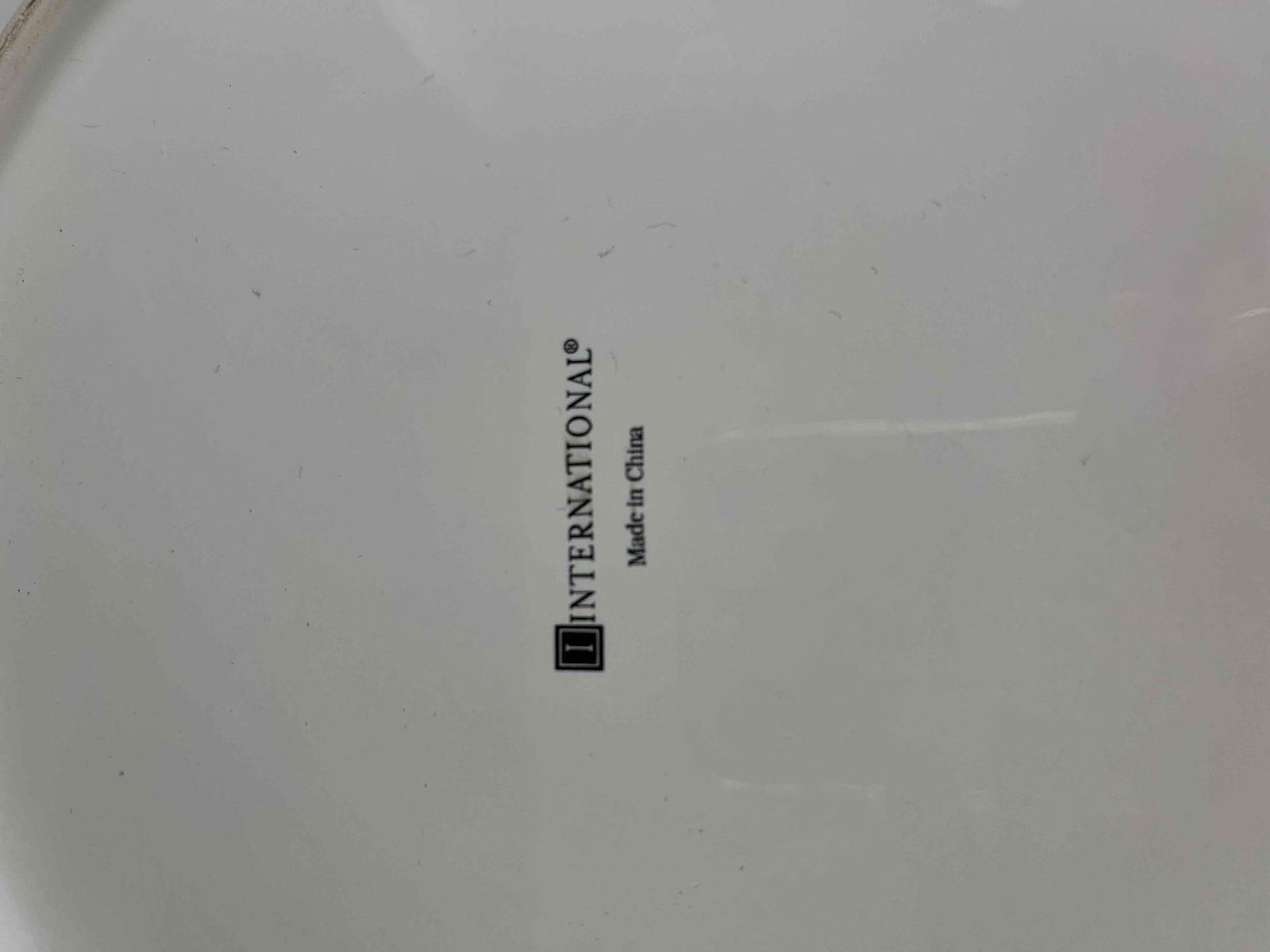 Large Ceramic Bowl with Serving Stand - 4