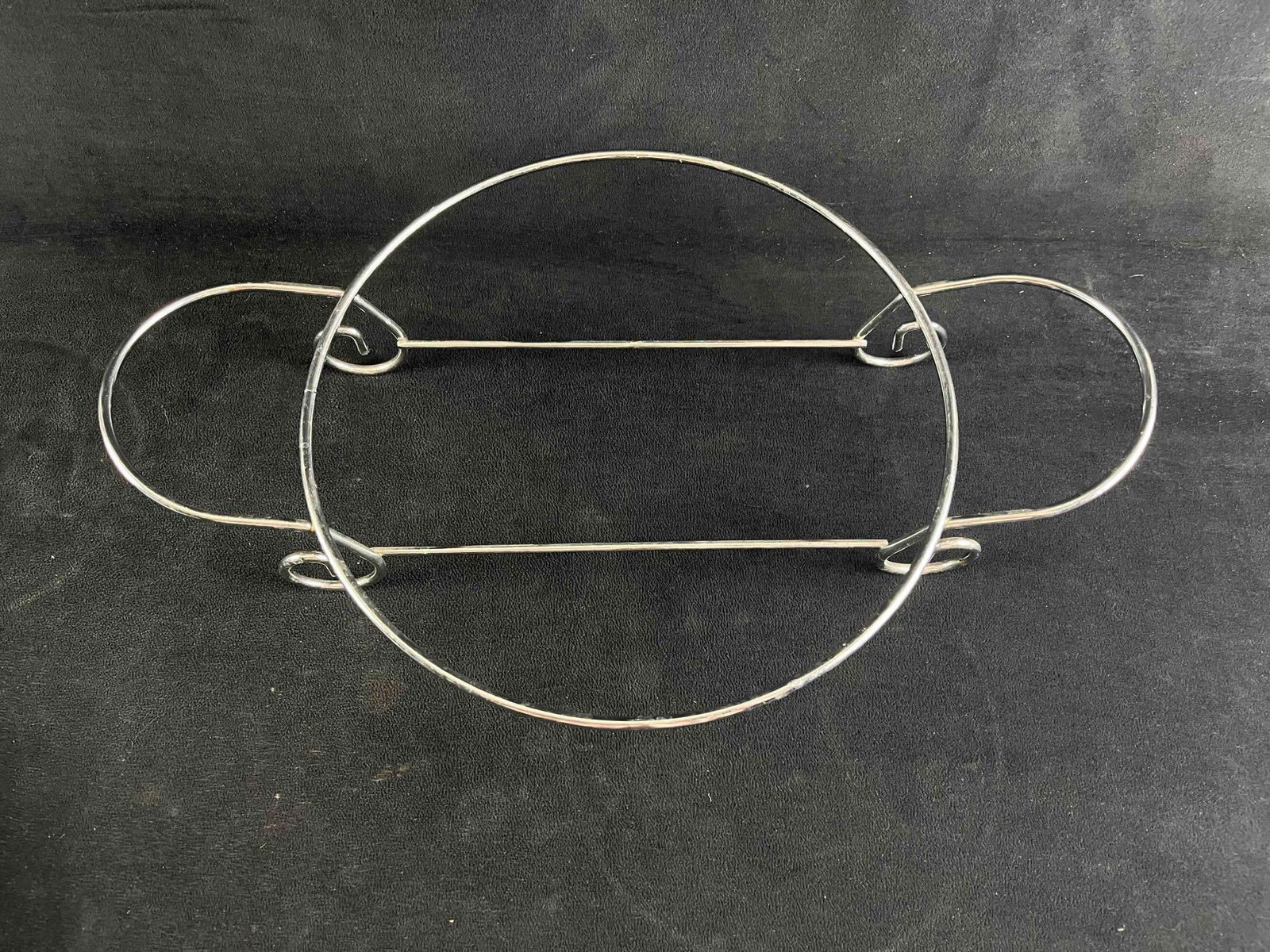 Large Ceramic Bowl with Serving Stand - 6