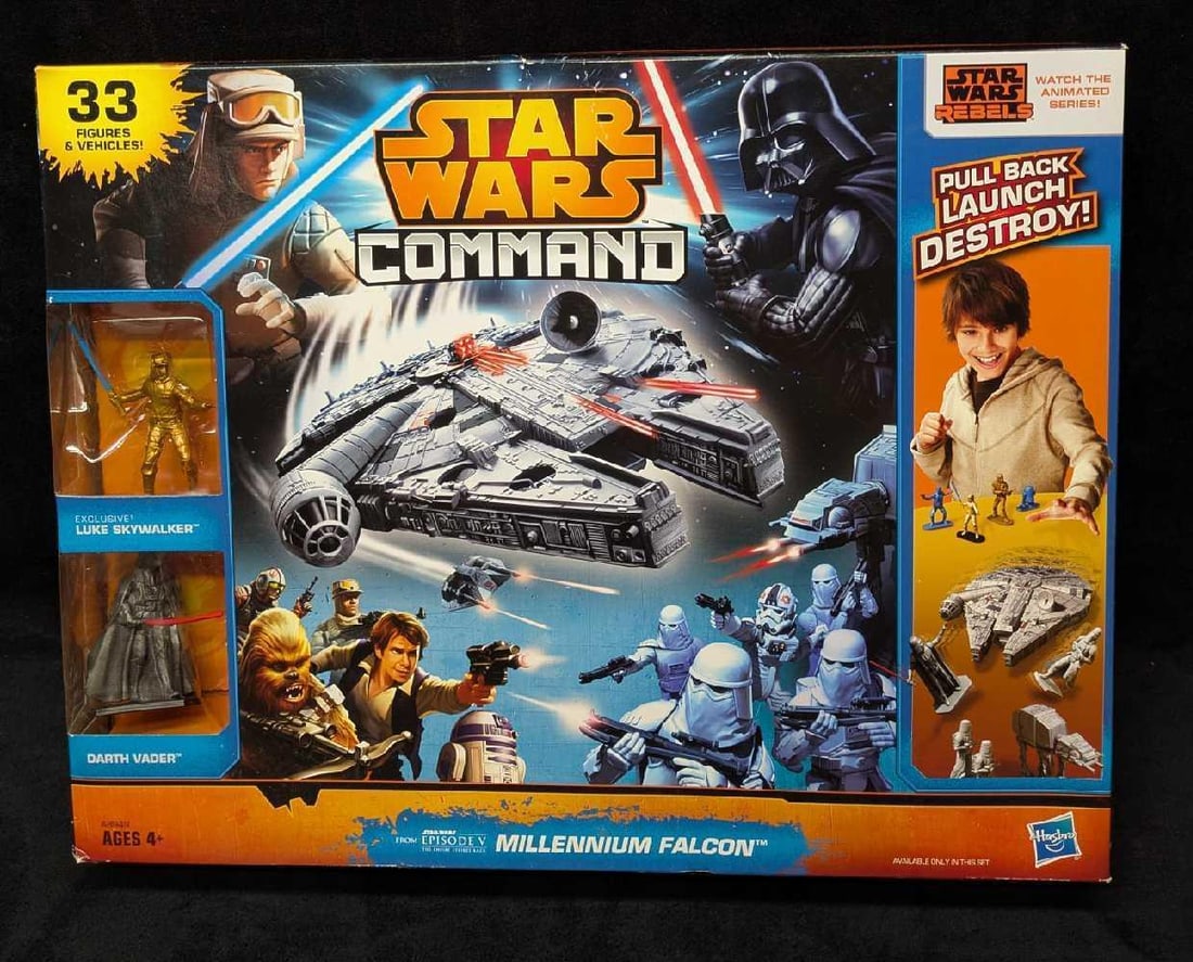 3 Star Wars Command Game Sets By Hasbro - 5