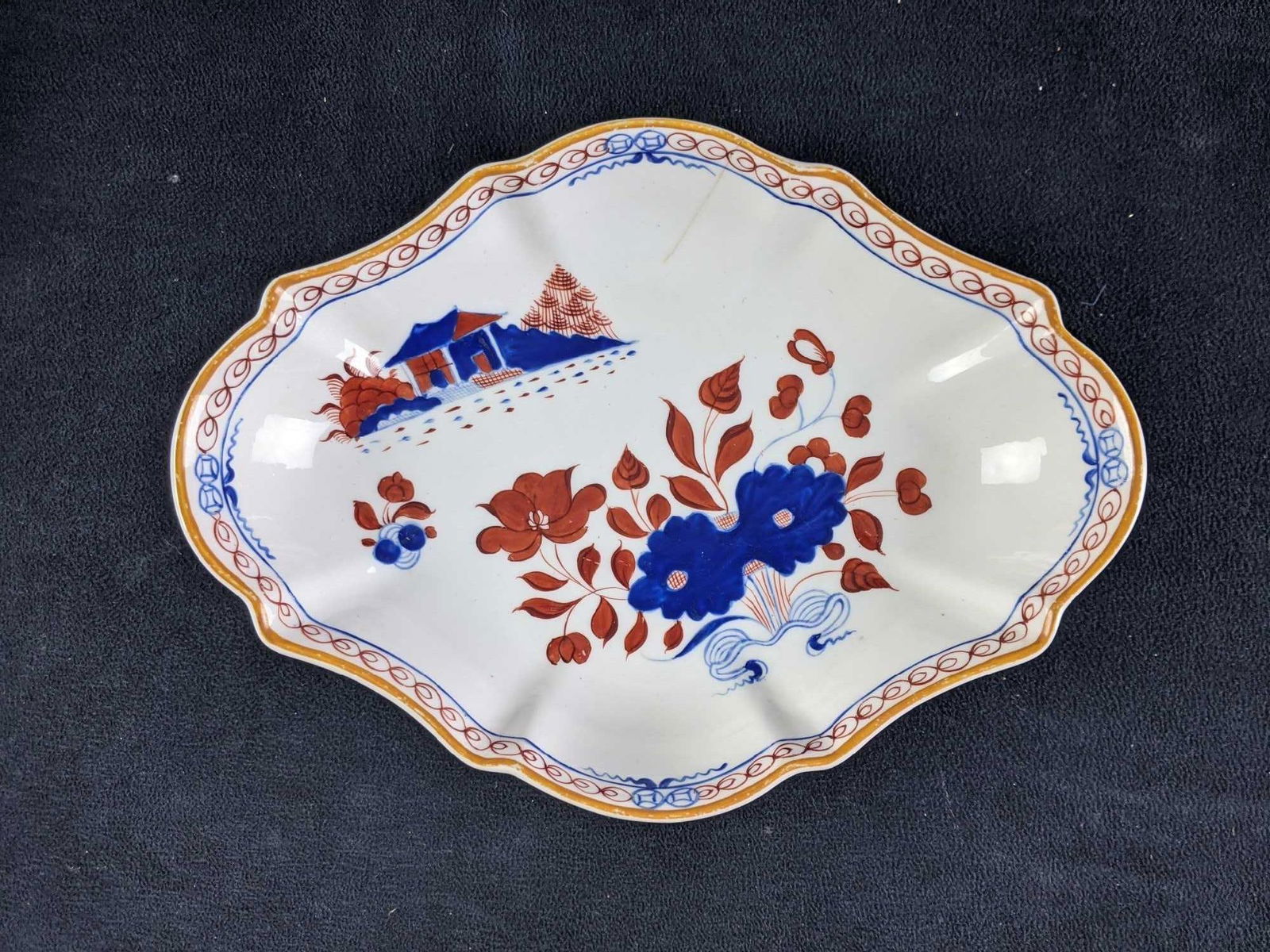 Chinese Inspired Painted 3pc Ceramic Set - 4