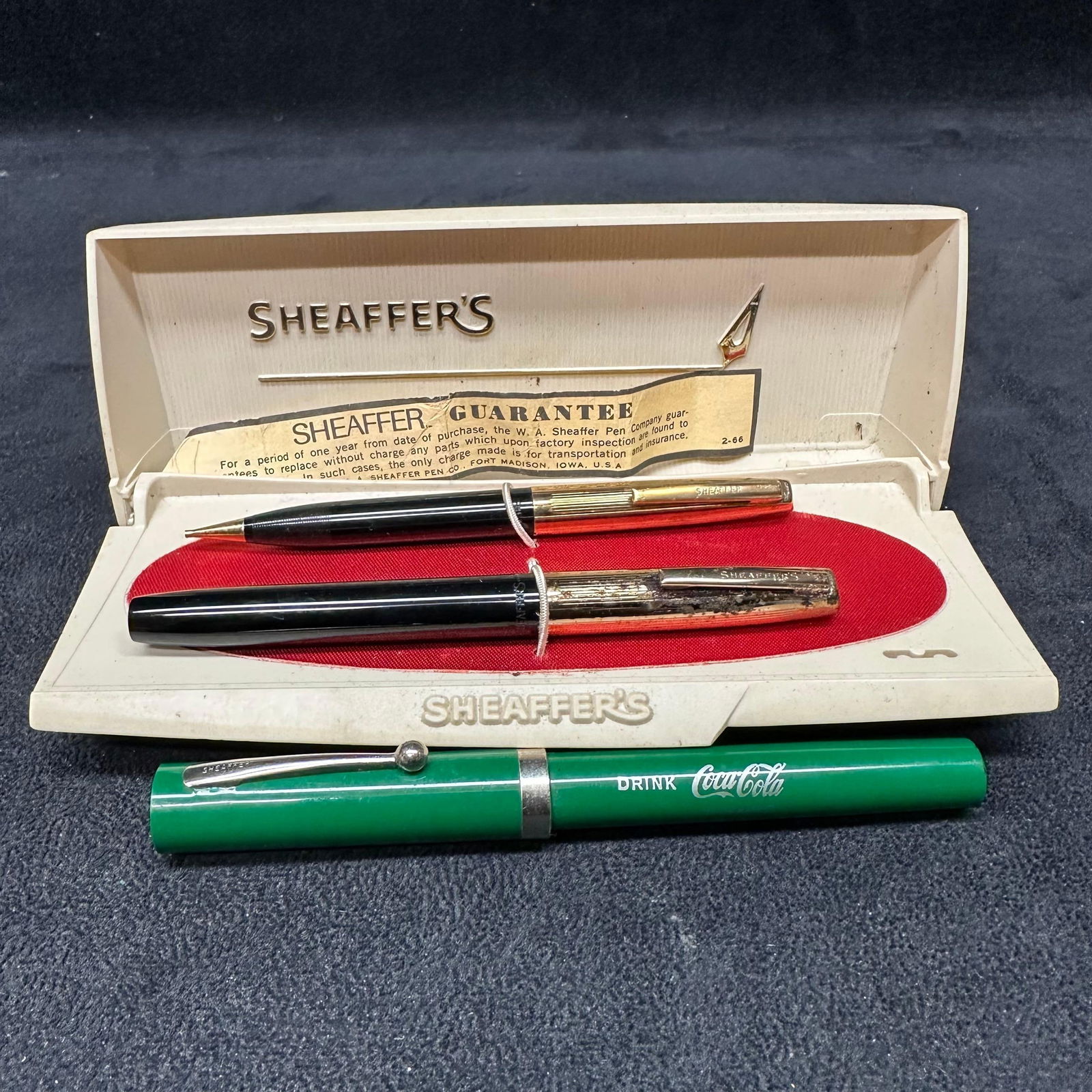 Sheaffer's Pen Collection Set with Coca Cola Branded (1 of 5)