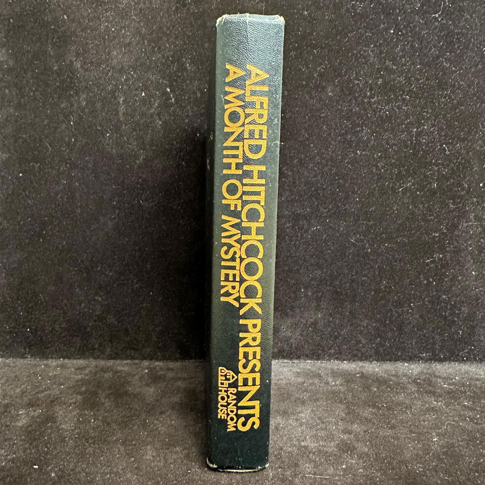1969 Alfred Hitchcock Presents A Month of Mystery Random House Hardcover Black Book (1 of 5)