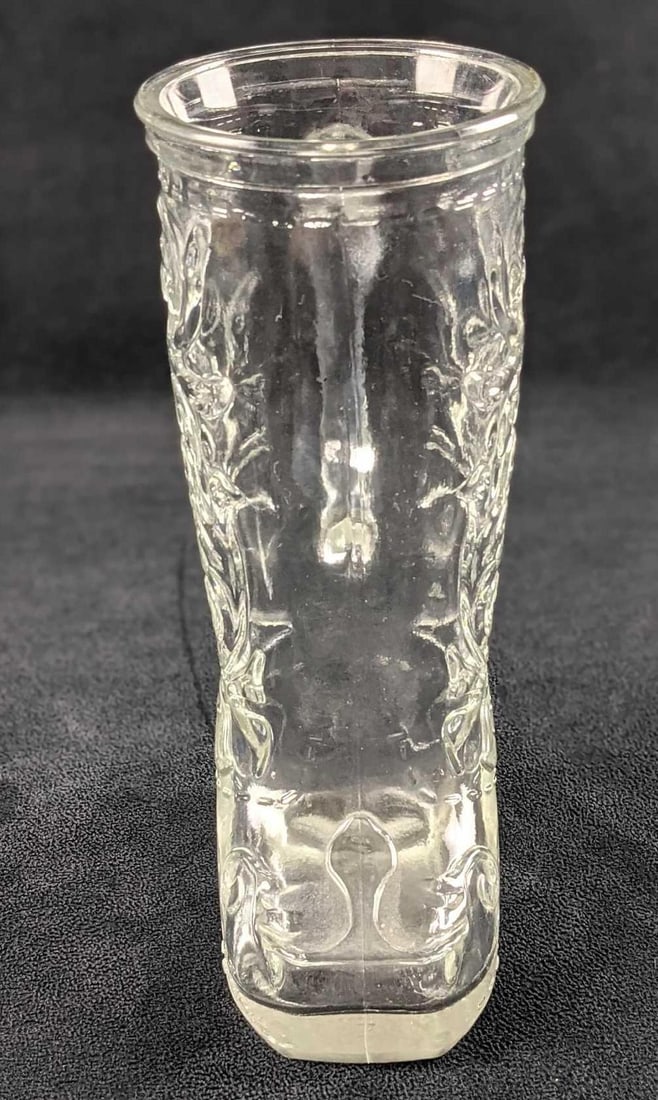 Anchor Hocking Glass Western Boot Beer Mug A - 3
