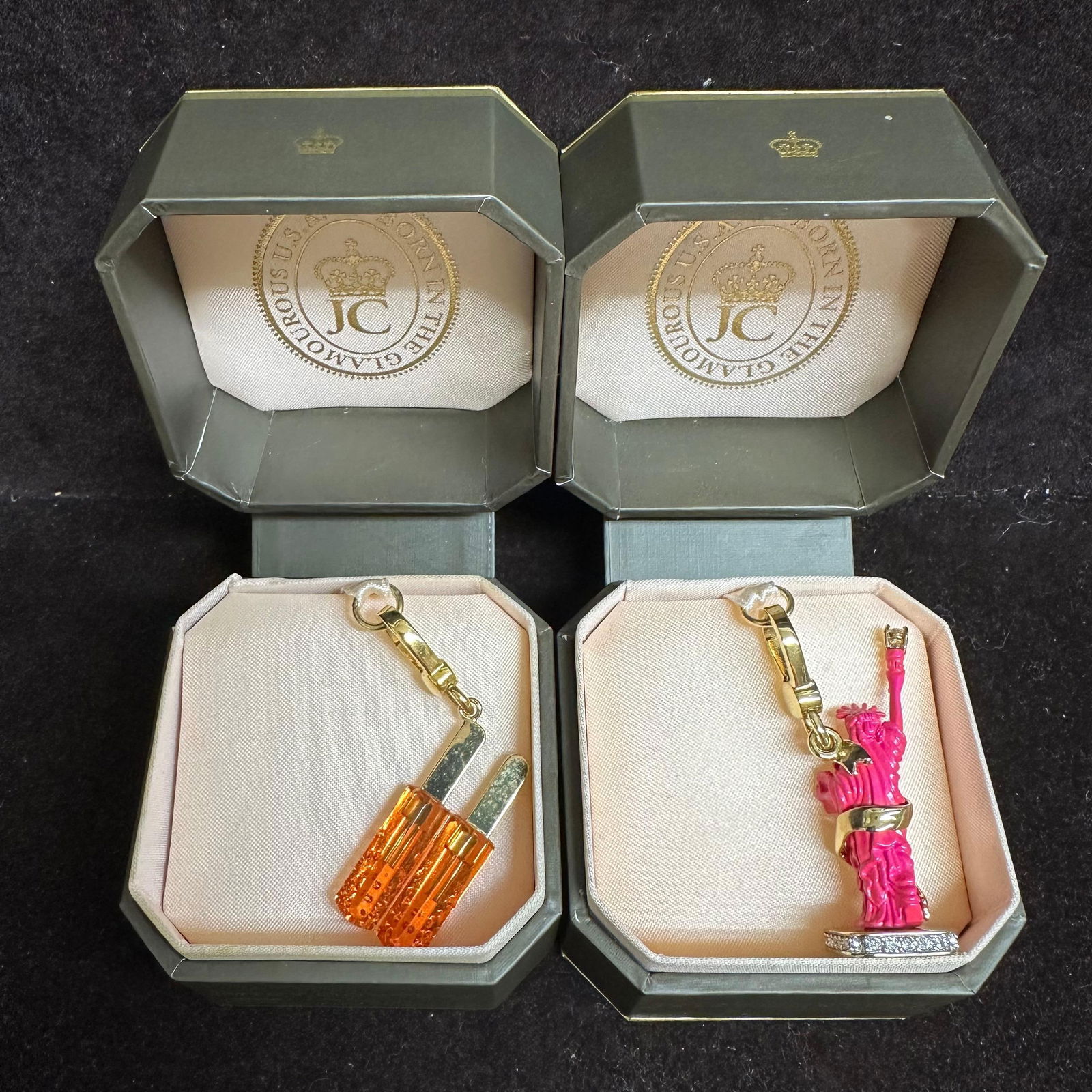 Juicy Couture Novelty Charm Lot Statue of Liberty and Popsicle Charms (1 of 10)