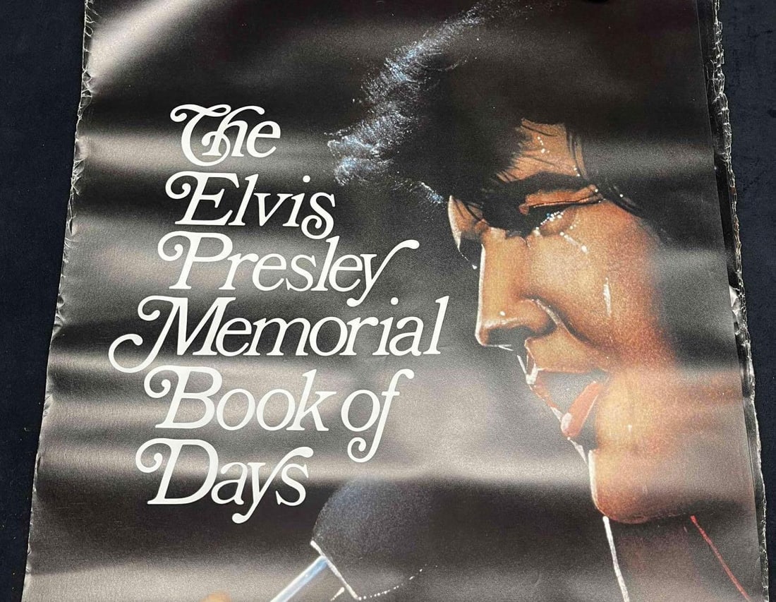 The Elvis Presley Memorial Book Of Days Poster Calendar By Paul Lichter 1977 (1) (1 of 6)
