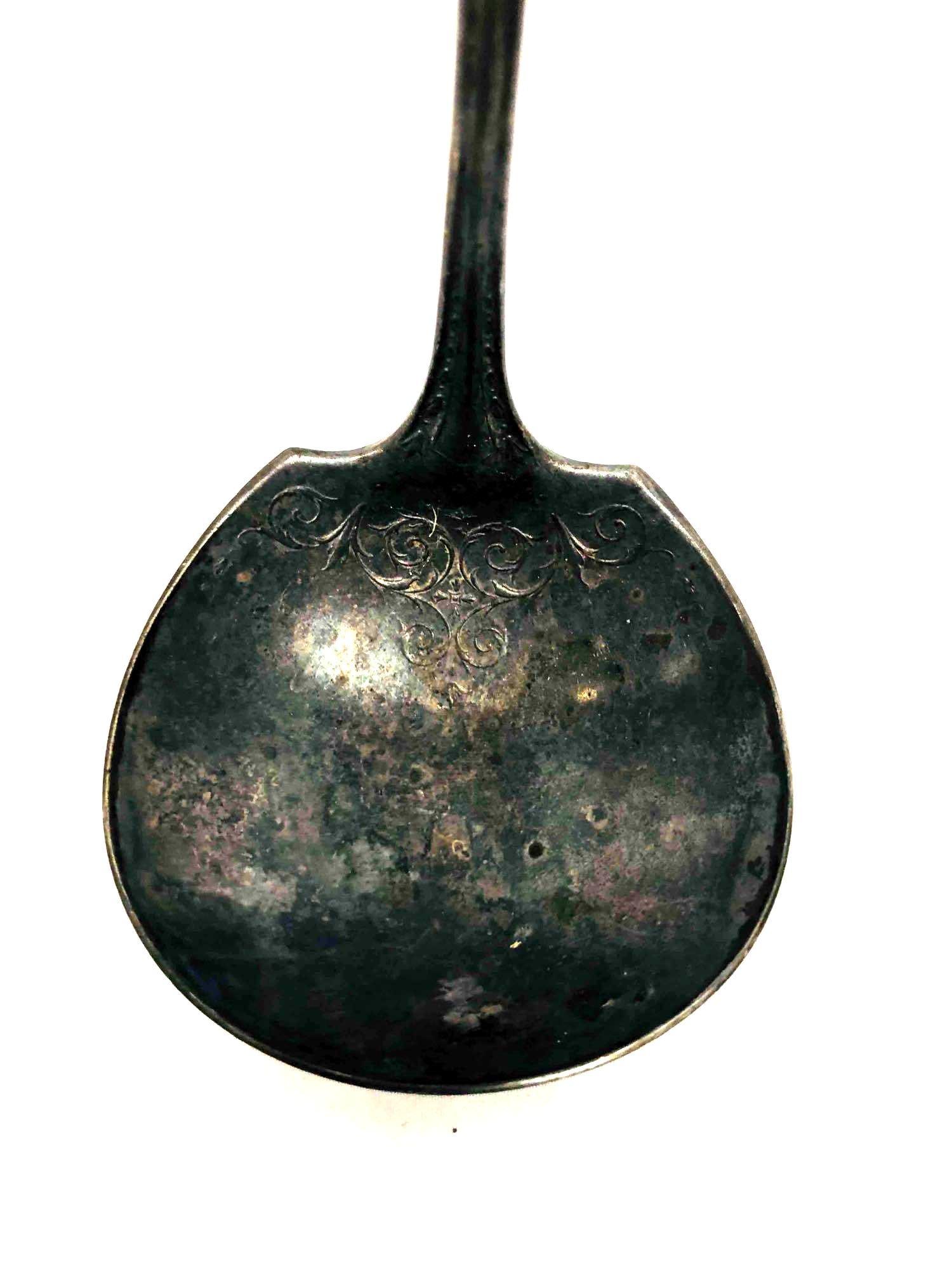 Community Silver Plate Large Serving Spoon - 3