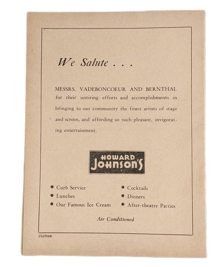 Paul Lukas Signed "Accent On Youth" Program - 4