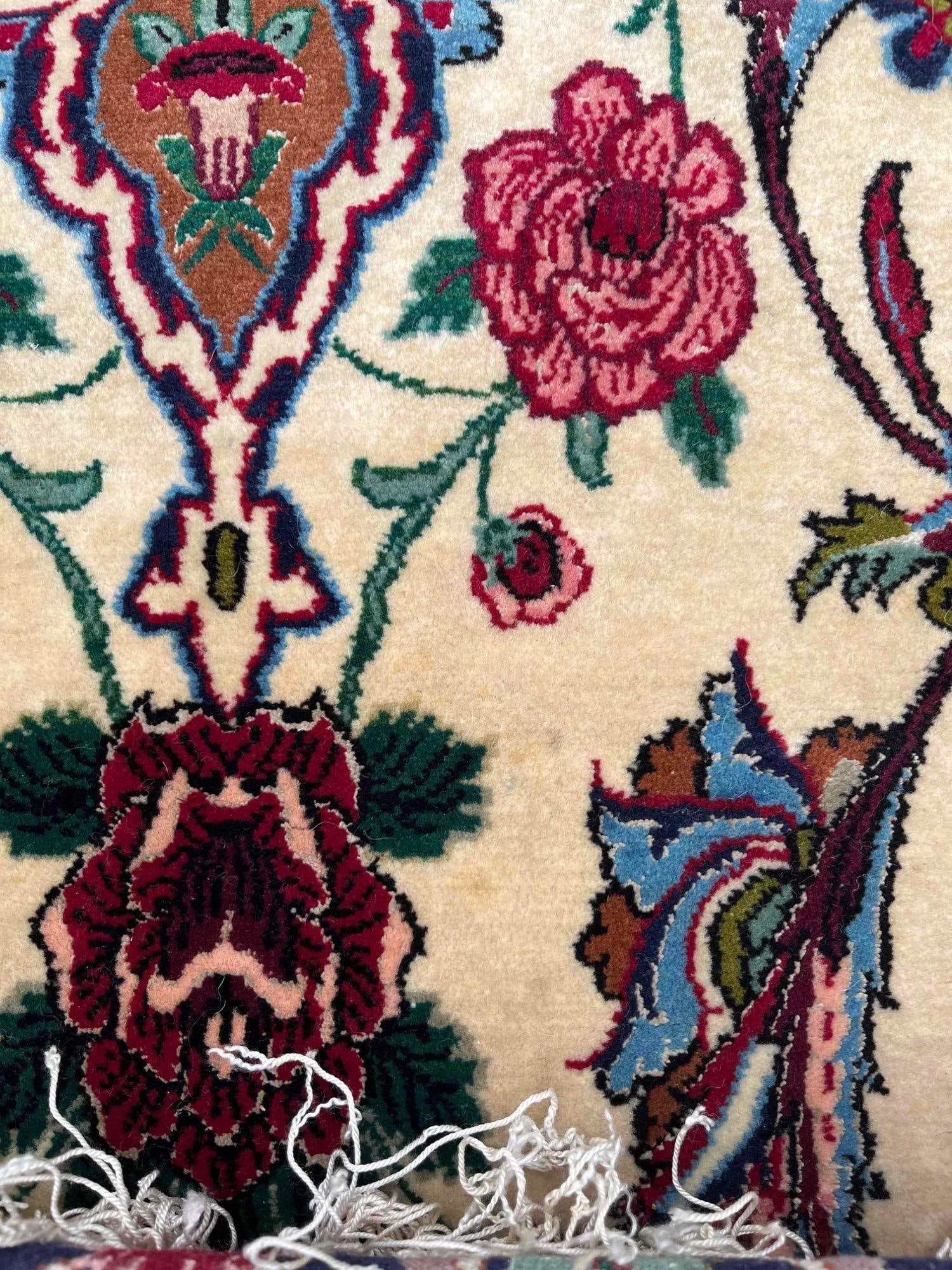 Small Tabriz Style Rug - 11