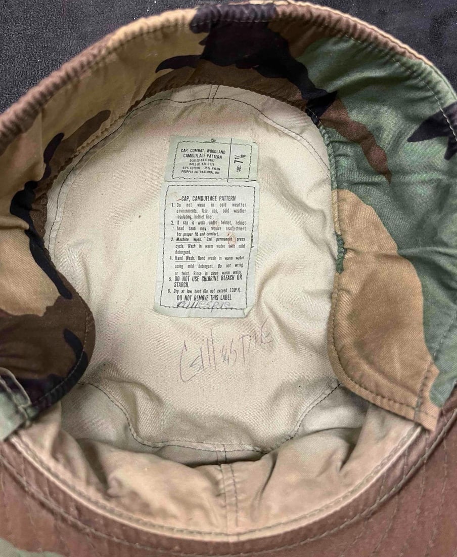 Combat Camouflage Pattern Cap - 7
