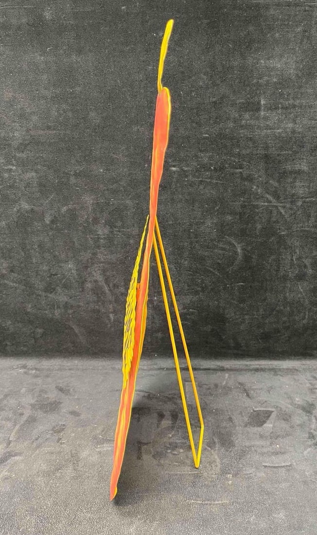 Halloween Decor Tin Sign Welcome Pumpkin - 2