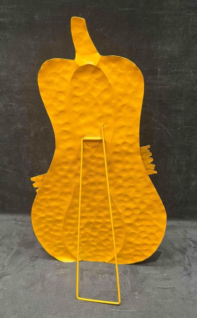 Halloween Decor Tin Sign Welcome Pumpkin - 3