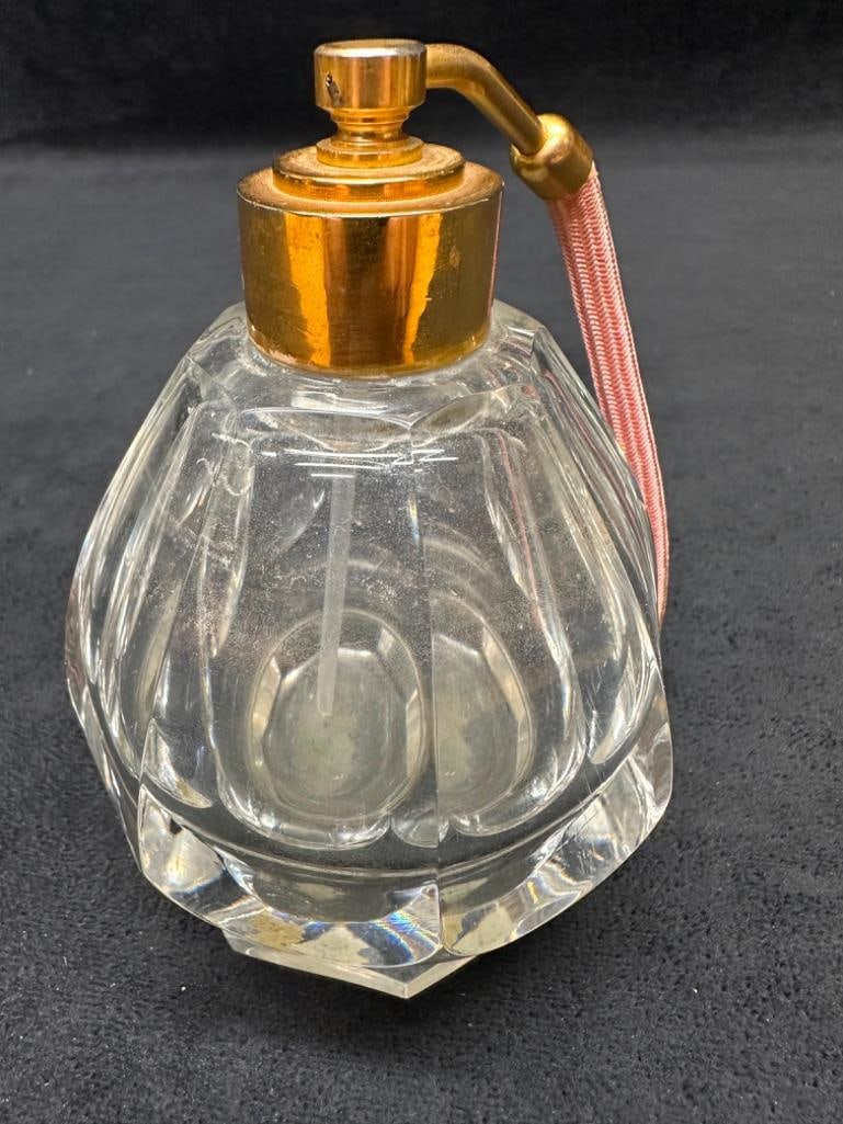 8-Sided Crystal Perfume Atomizer - 2
