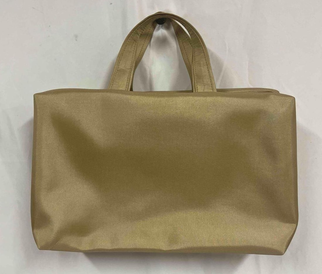 Beige Celebrity Travel/Purse Vanity Bag (1 of 8)