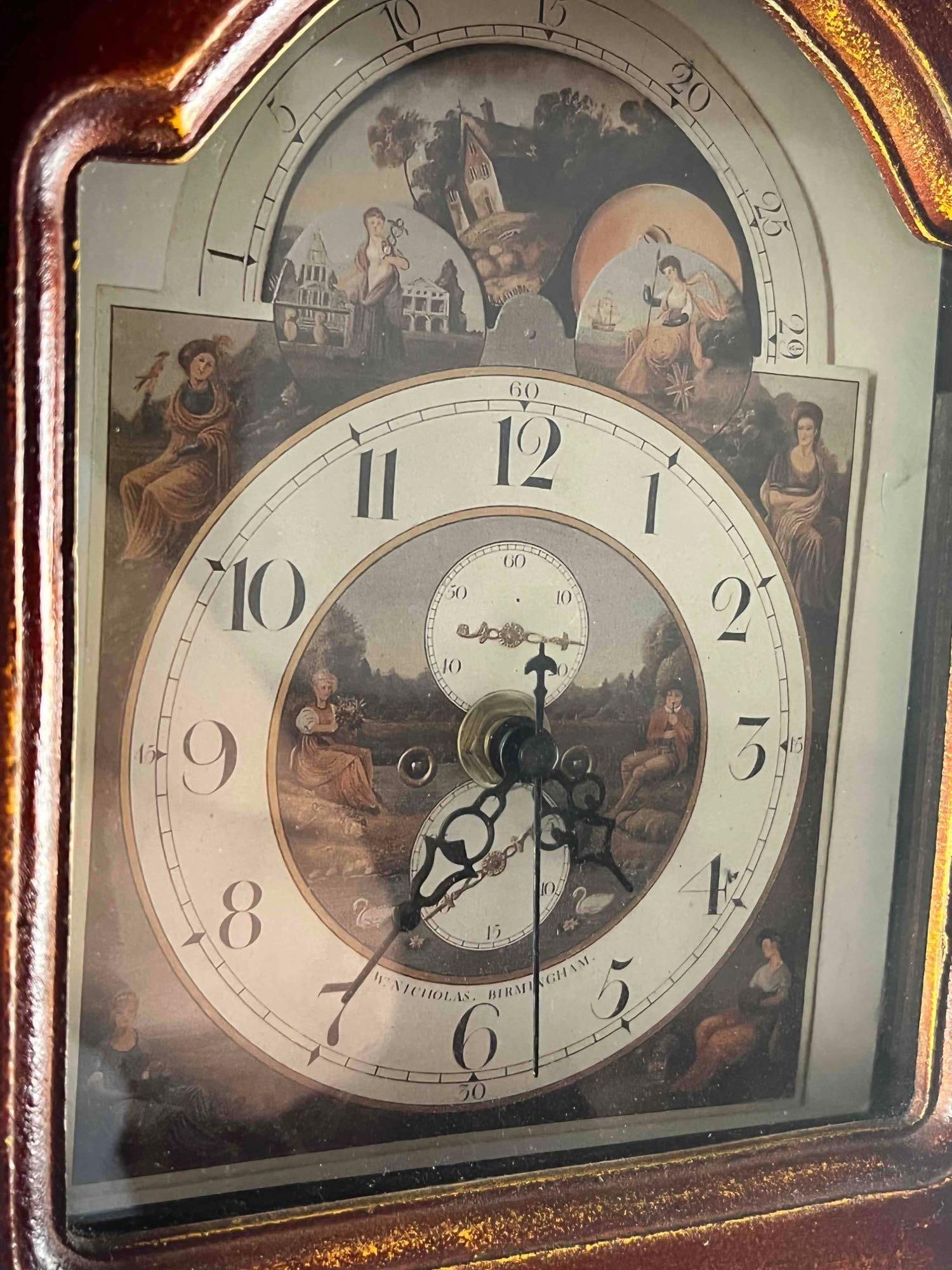 Wooden Clock With Storage - 4