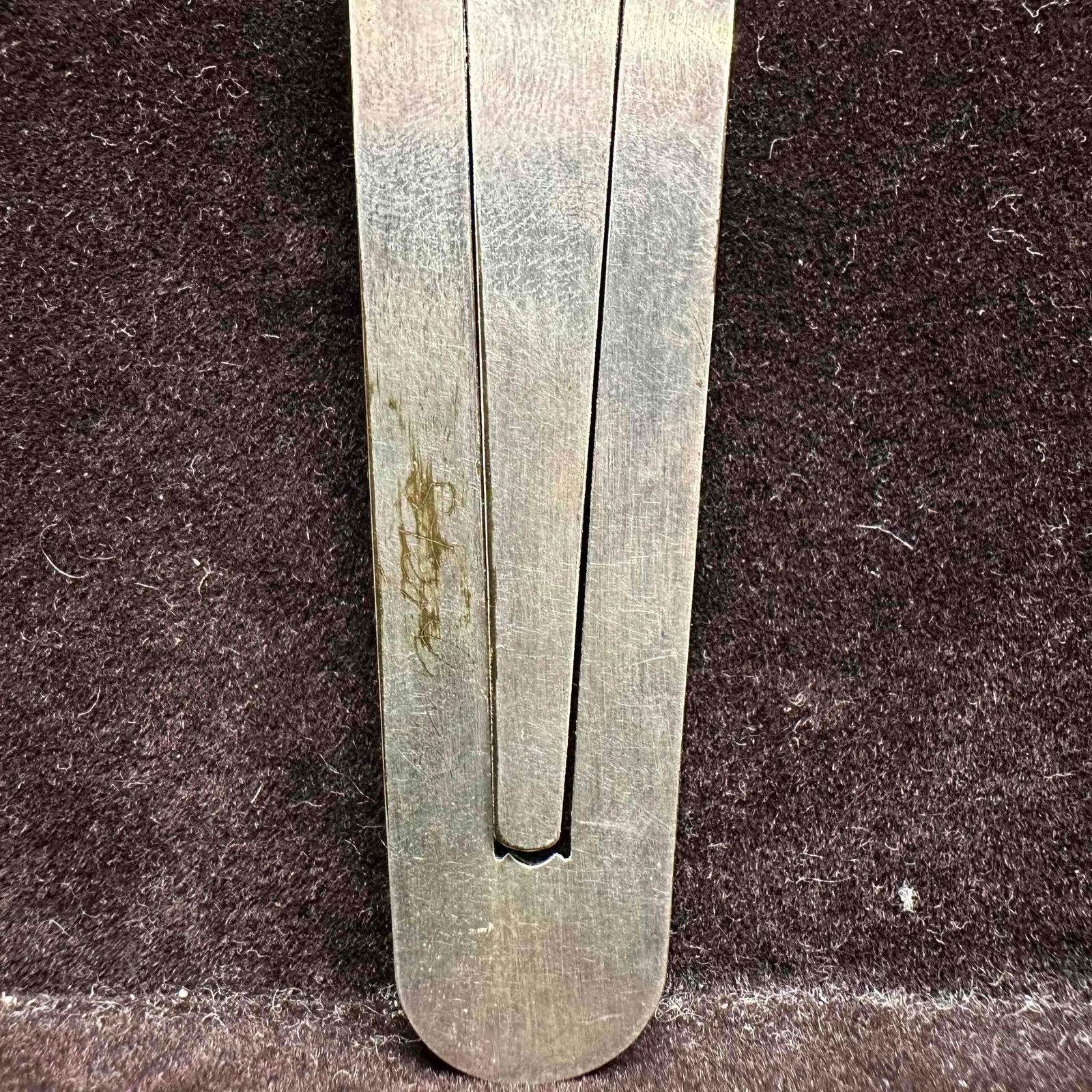 Double Headed Eagle Emblem Sterling Silver Bookmark - 7