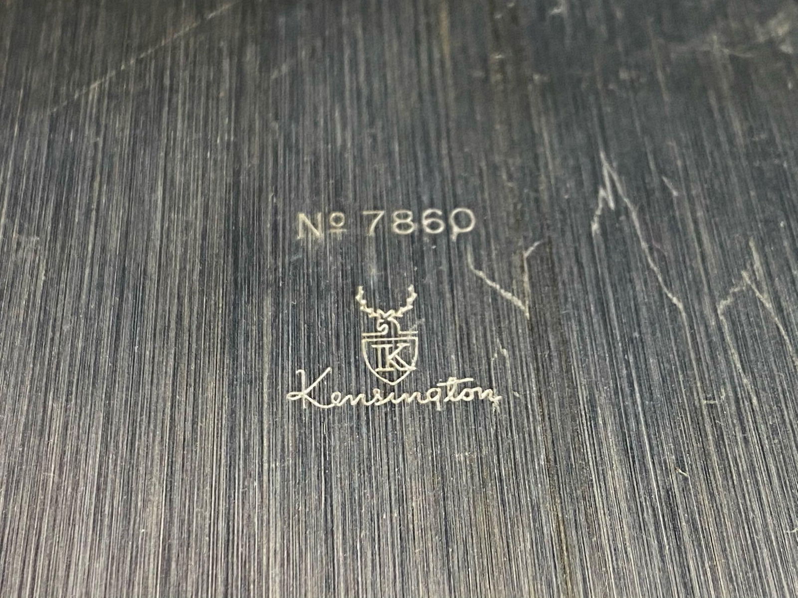 Kensington No 7860 Silver Plated Patterned Serving Platter Tray Rectangular 23??x 16 - 4