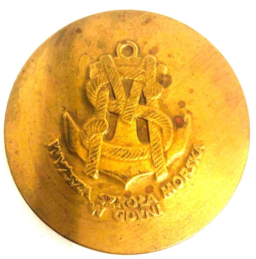 Gdynia Maritime University Table Medal: Gdynia Maritime University Table Medal This fine medal has been tested and researched to the best of our abilities, and is authentic to the best of our knowledge. Please see photos, as they are a