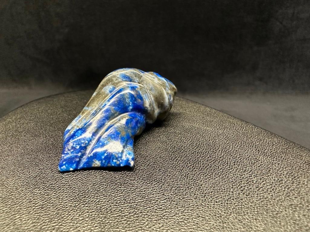 Lapis Lazuli Conch Shell - 2