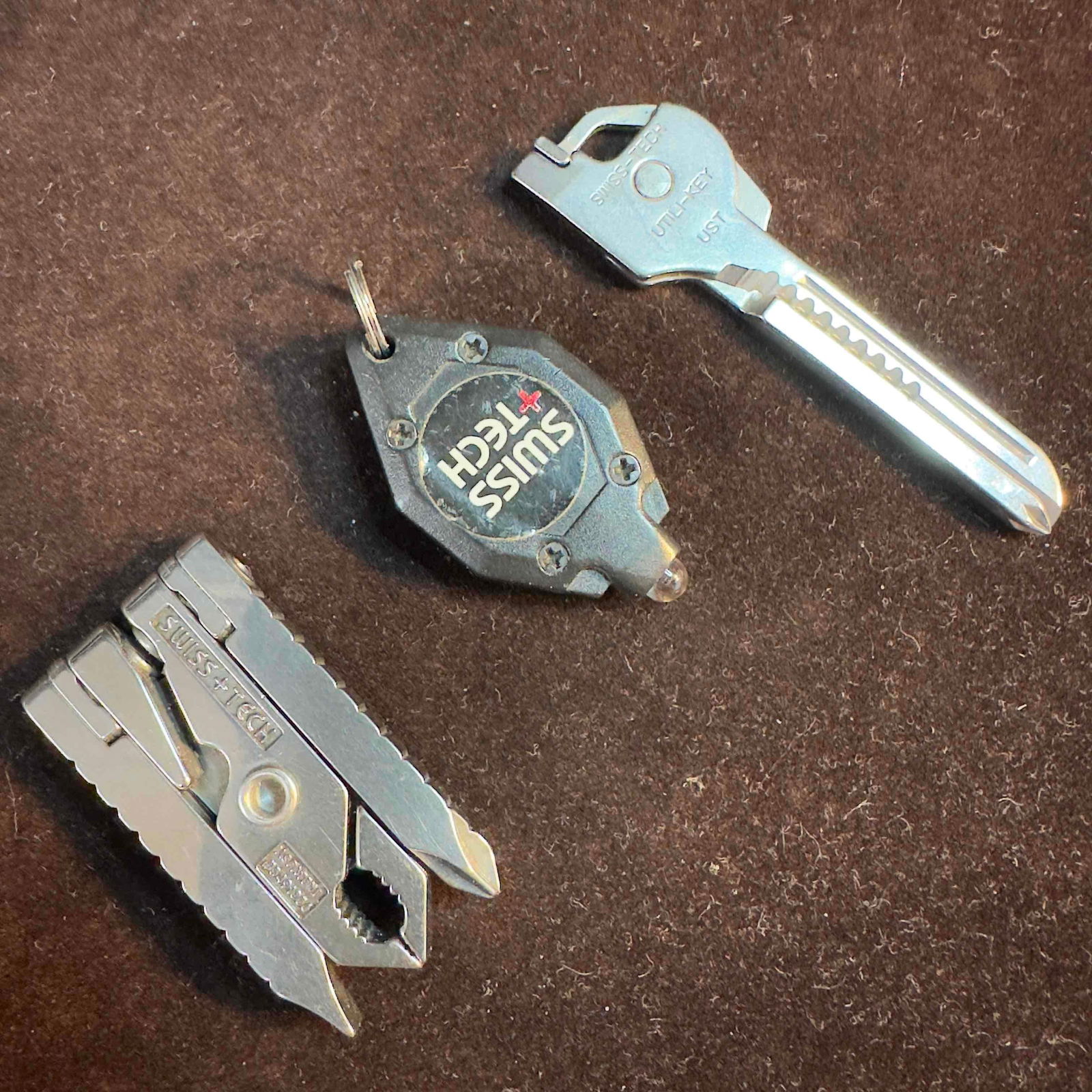 Swiss Tech Micro-Plus & Utili-Key Multi-tool Box Set - 6