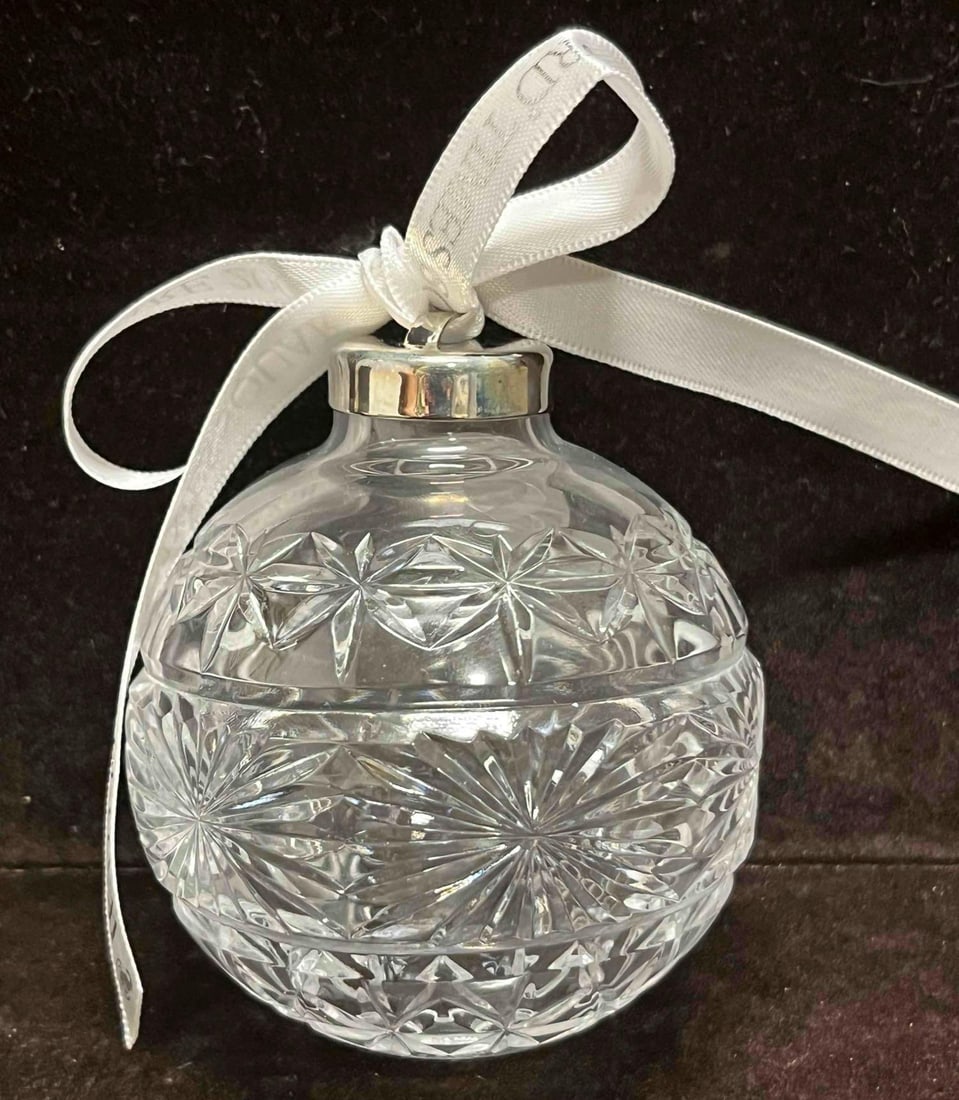 Waterford Crystal Times Square Collection Ornament 2003 The Exclusive Hope For Courage Design  - 9