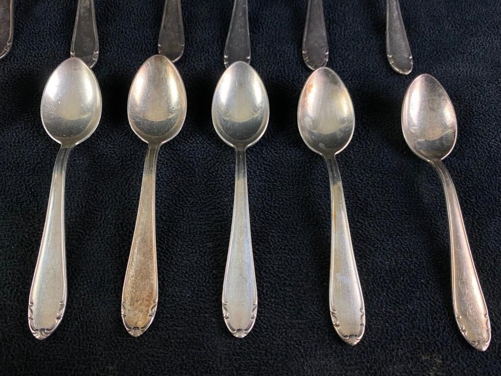 16 BMF Silverplate Teaspoons - 3