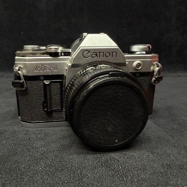 Vintage Canon AE-1 SLR 50mm Lens (1 of 5)