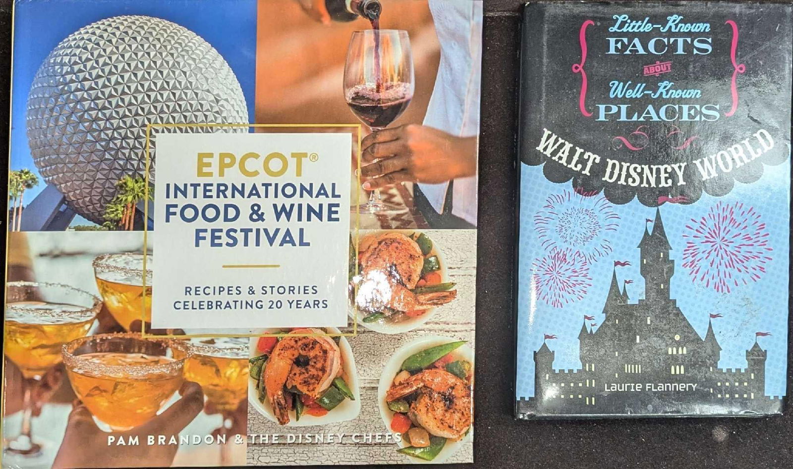 Epcot Cookbook And Little Known Facts About Disney World Hardcover Books: Epcot Cookbook And Little Known Facts About Disney World Hardcover Books. This lot includes: (1) Little Know Facts About Well Known Places - Walt Disney World By Laurie Flannery. This was published