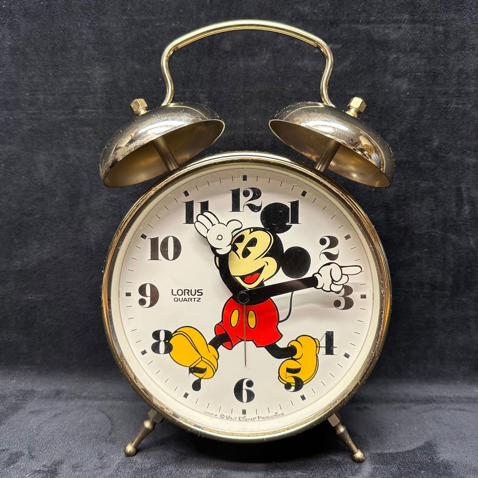 Lorus Quartz Mickey Mouse Twin-Bell Alarm Clock Large (1 of 6)