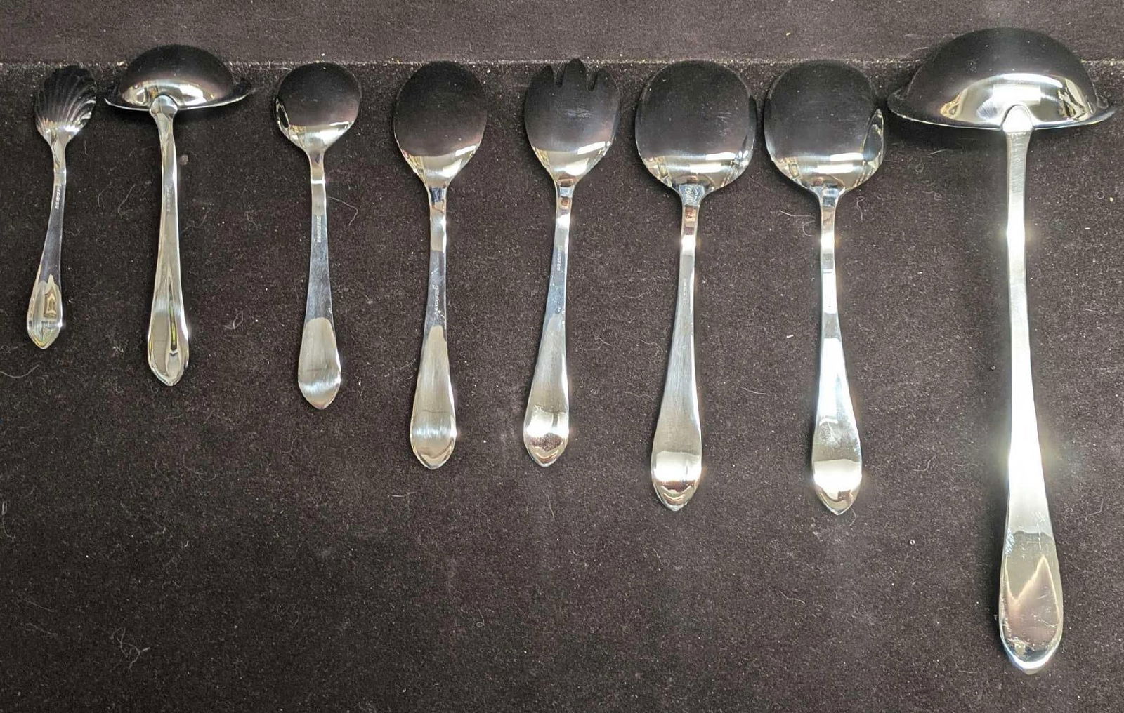 German 3Plus Solingen 18/10 Serving Spoons & Fork - 4