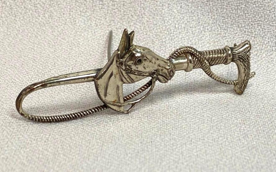 Vintage Sterling Horse Pin (1 of 3)