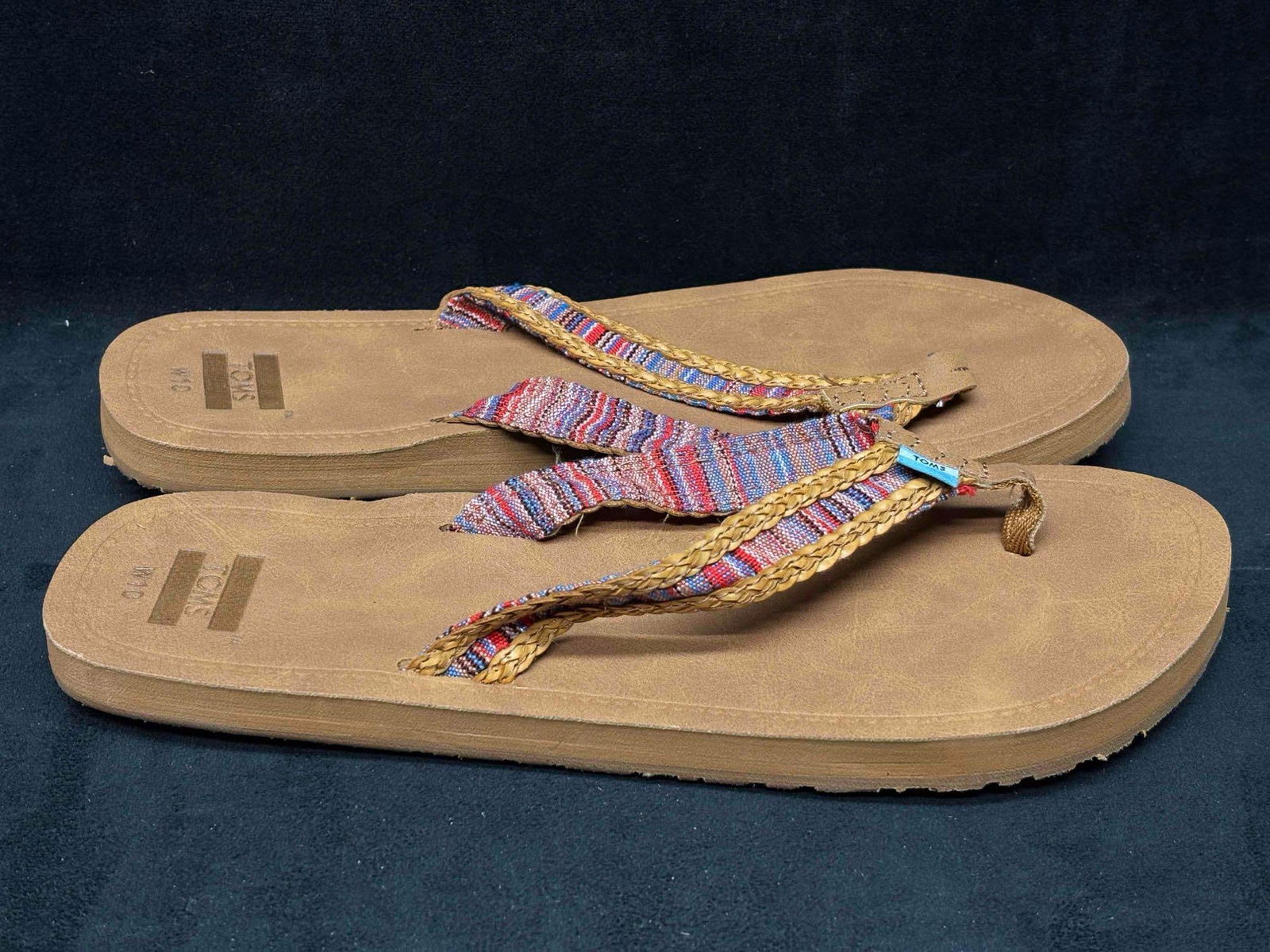 Multicolored Moccasins and Tom Flip Flops Bundle - 4