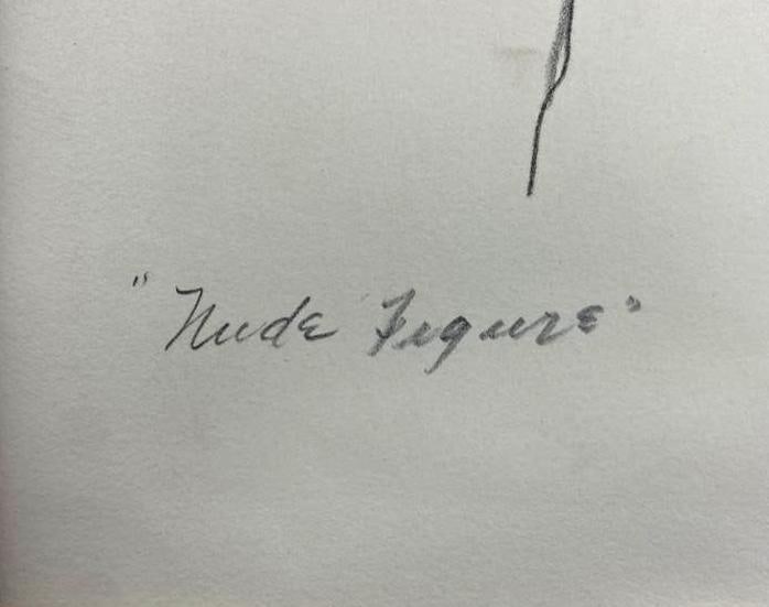 Doris Klein Signed Lithograph "Nude Figure" - 5