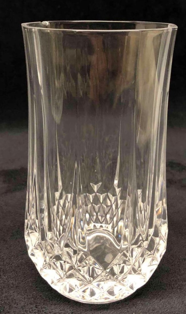 Three Crystal Highball Glasses - 4