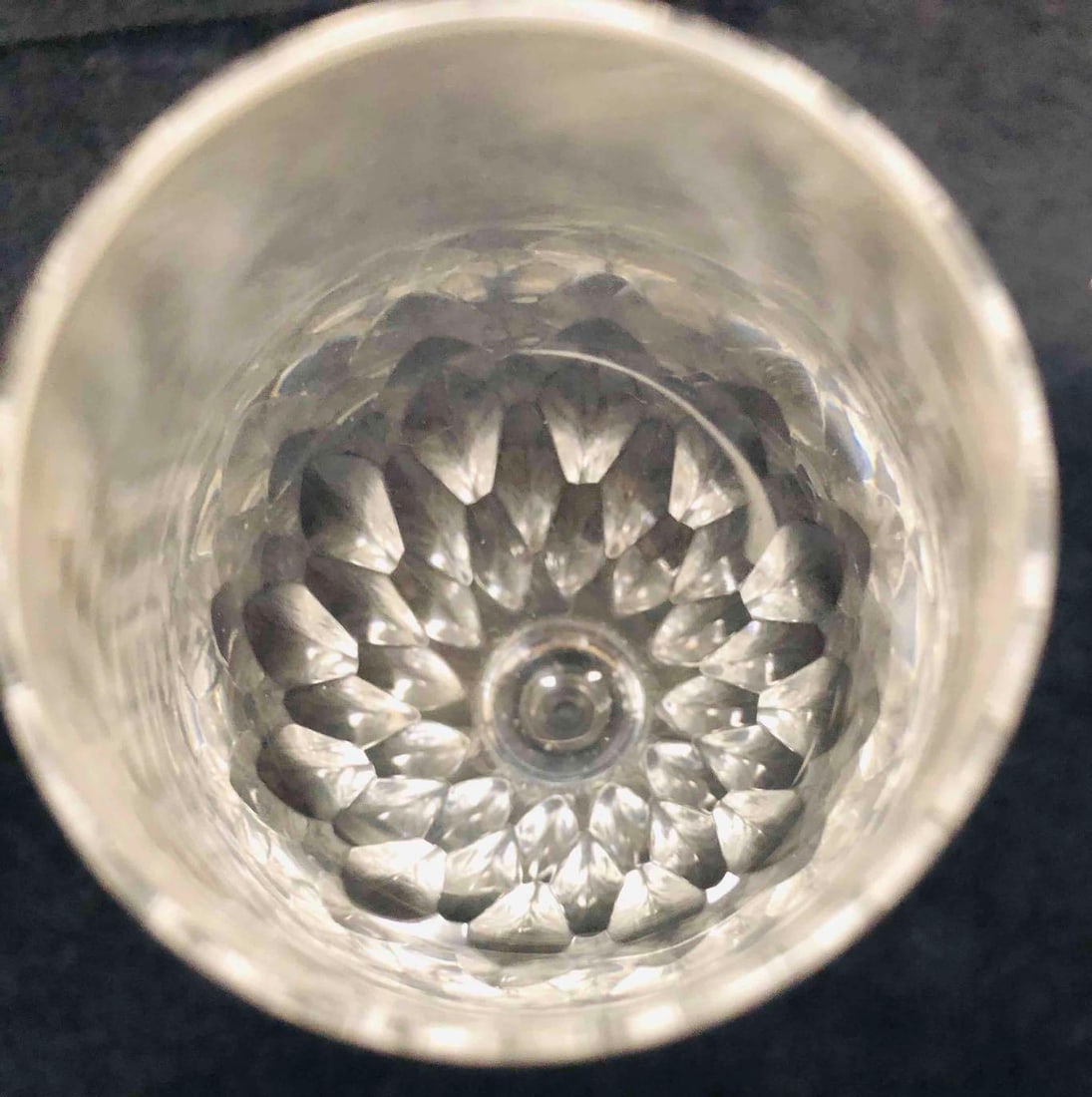 6 Mini Crystal Wine Glasses - 13