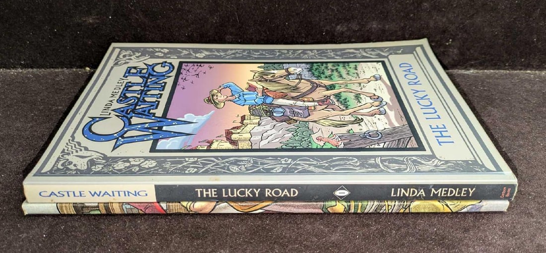 Two Castle Waiting Paperback Comic Books - 4