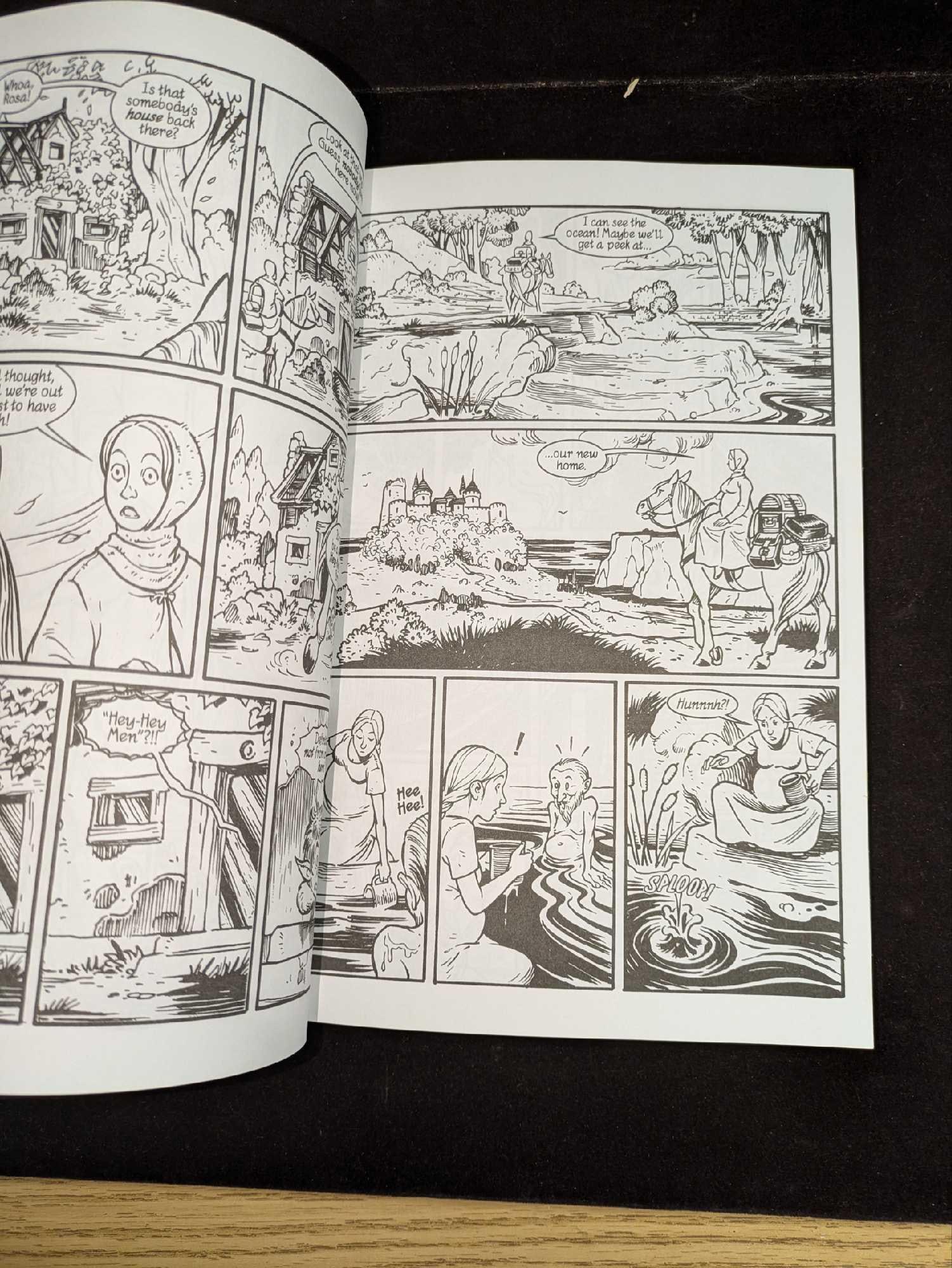 Two Castle Waiting Paperback Comic Books - 5