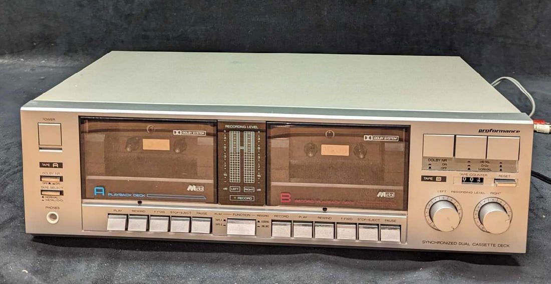 Sears Roebuck Performance Synchronized Dual Cassette Deck (1 of 10)