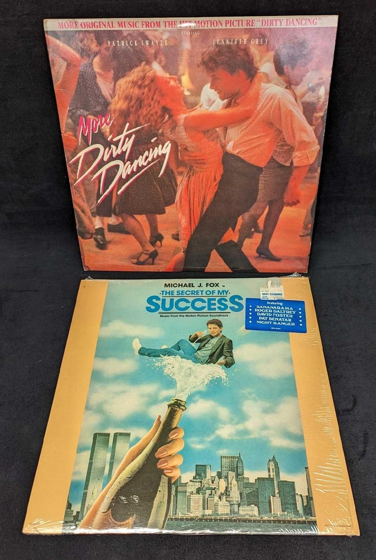 2 The Secret Of My Success & More Dirty Dancing LPs: 2 The Secret Of My Success & More Dirty Dancing LPs. This lot includes: (1) Various – The Secret Of My Success (Music From The Motion Picture Soundtrack). This was released by MCA Records in
