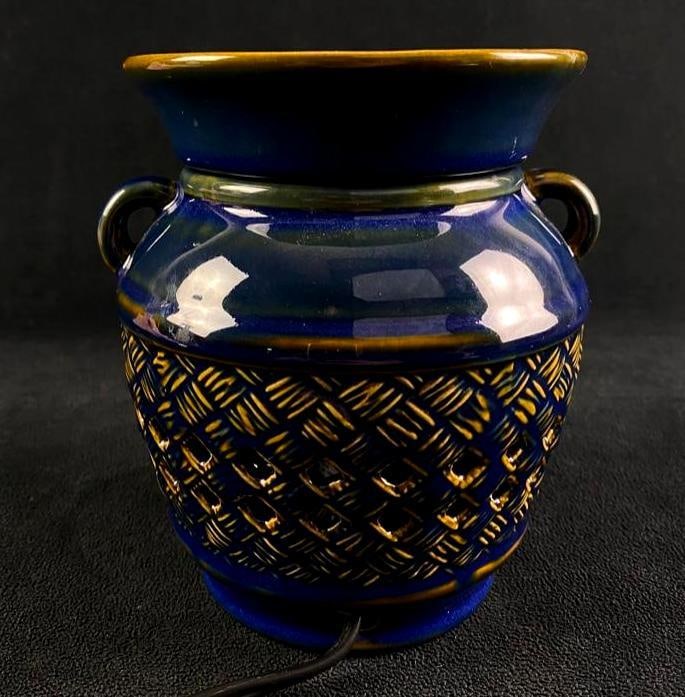 Blue Ceramic Wax Warmer - 2