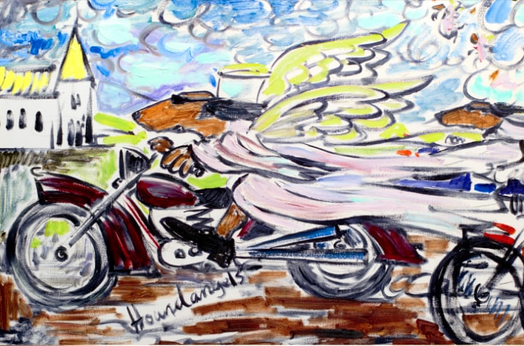 S&N Ivan Clarke "Late for Christmas" Medium Giclée: S&N Ivan Clarke "Late for Christmas" Medium Giclée Signed and numbered giclee on canvas print of Late for Christmas by Ivan Clarke. Comes in the original tube with the COA. This