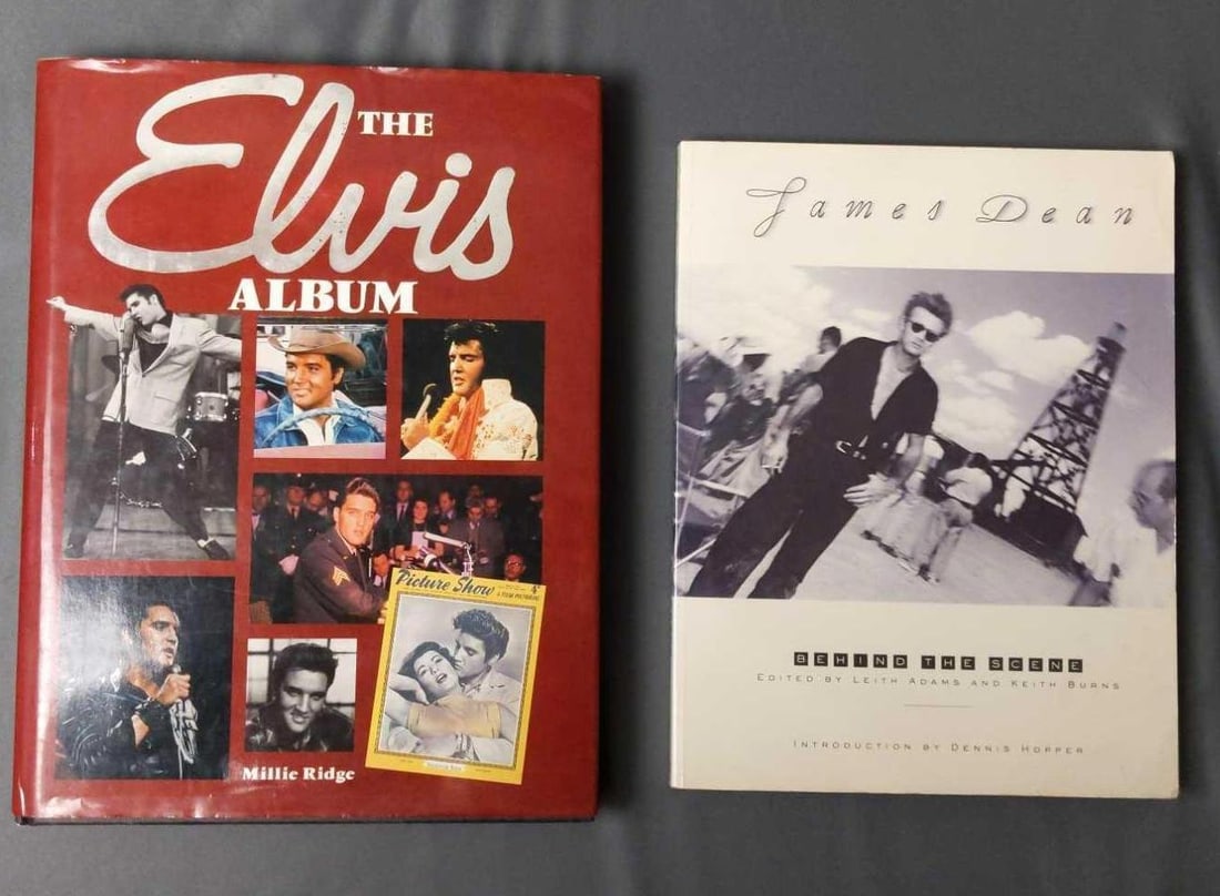 Elvis Presley And James Dean Biography Books (1 of 9)